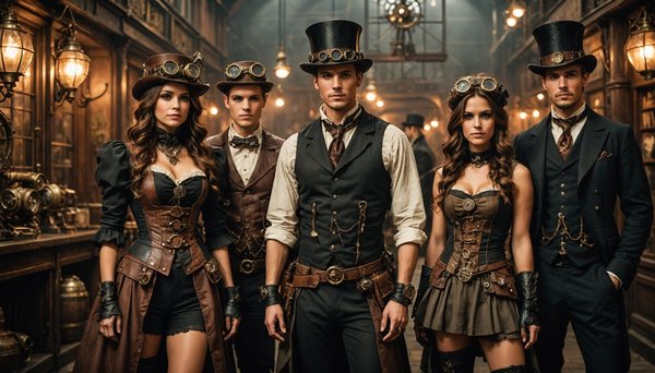 Unleash your imagination with our steampunk costume collection