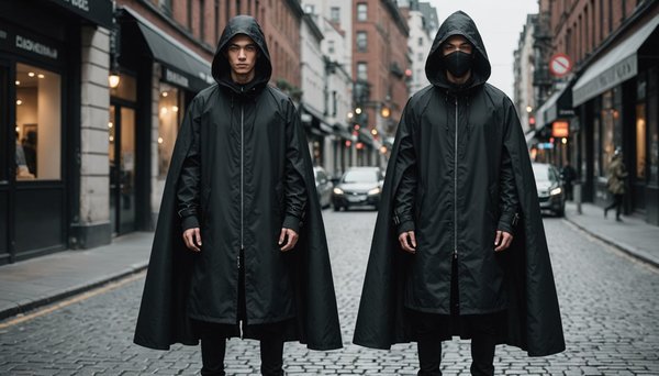 Elevate your darkwear style with the ultimate techwear cloak